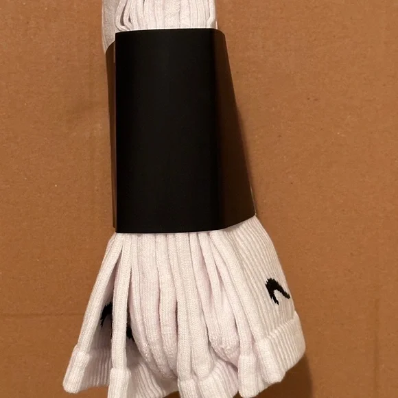 Nike Everyday Cotton Cushioned Crew Socks - White - Picture 3 of 5